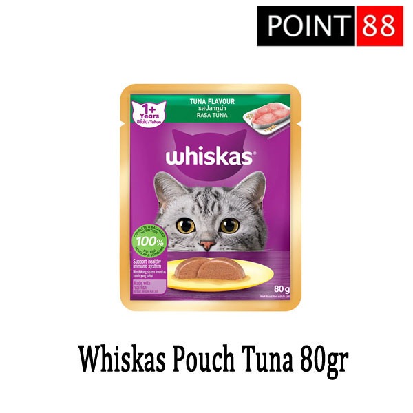 Jual Whiskas Pouch Adult Tuna Gr Wet Food Makanan Kucing Shopee