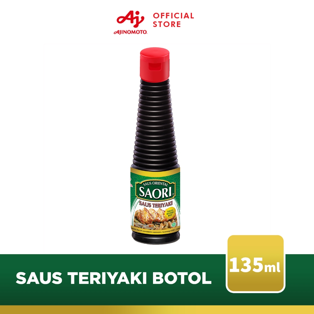 Jual SAORI Saus Teriyaki Oriental Botol 135 Ml Shopee Indonesia