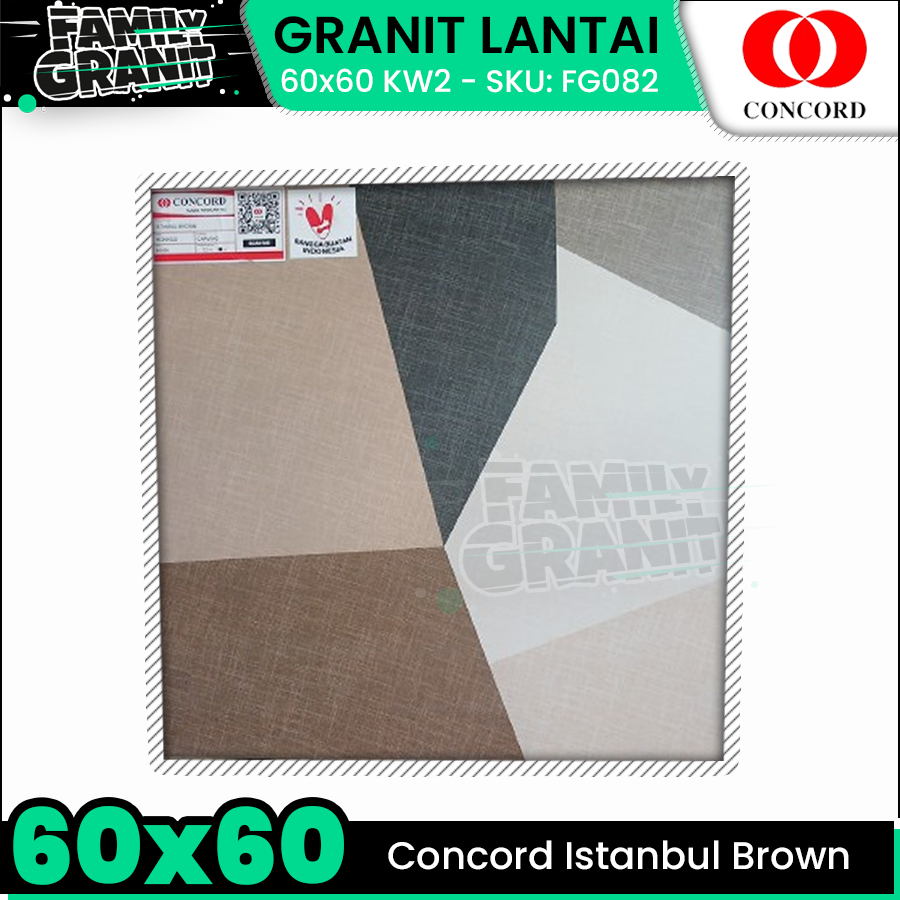 Jual Granit Teras X Kasar Concord Istanbul Brown Garasi Carport