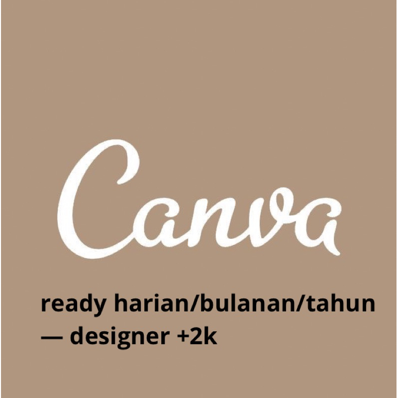 Jual Canva Pro Tahun Dan Lifetime Shopee Indonesia