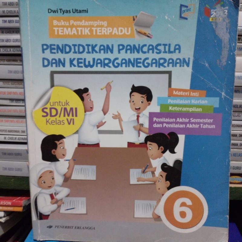 Jual Buku Pendamping Tematik Terpadu Pendidikan Pancasila Dan