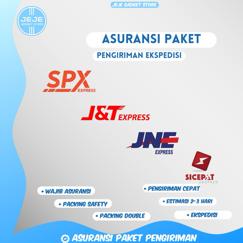 Jual Wajib Asuransi Pengiriman Shopee Indonesia