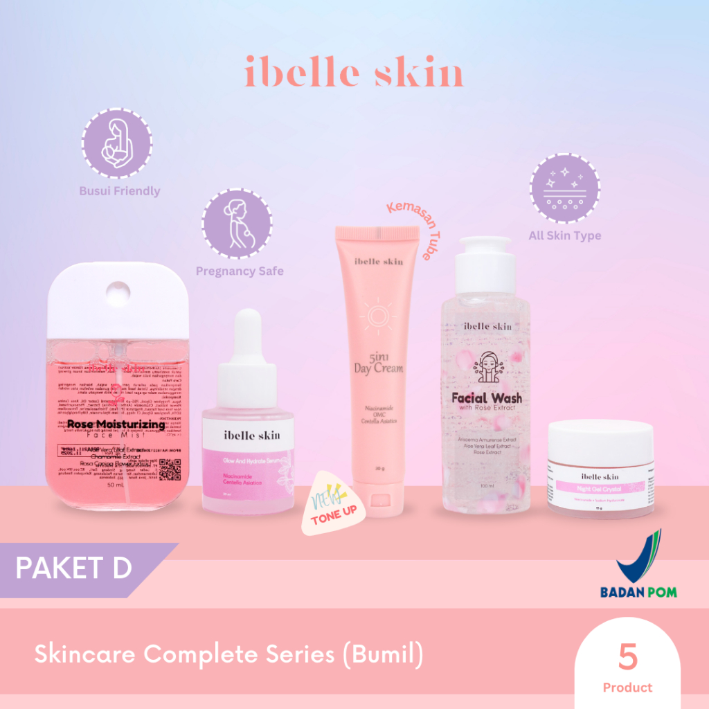 Jual Paket D Skincare Complete Series Bumil Friendly Serum Gel