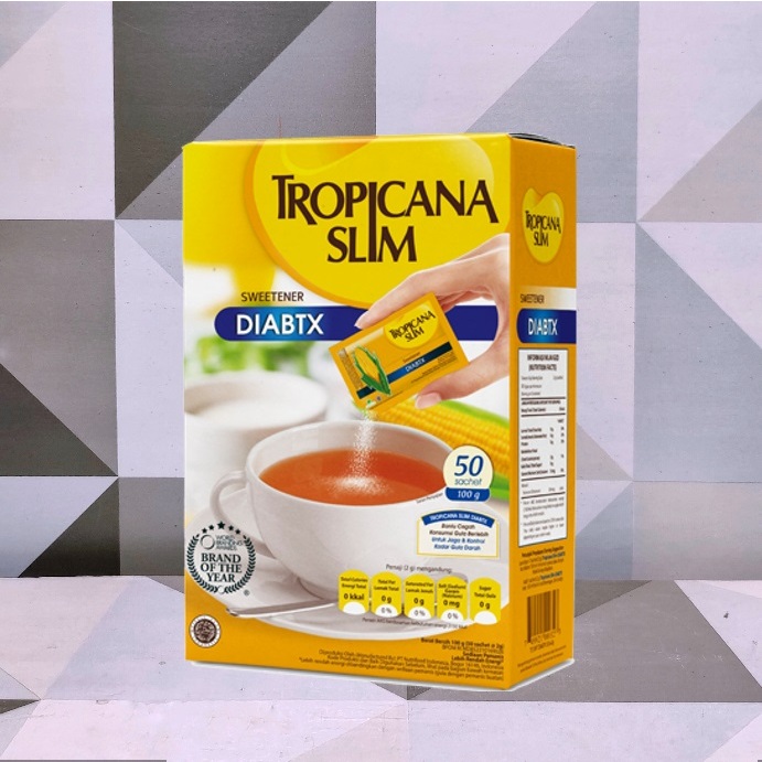 Jual Tropicana Slim Sweetener Diabtx Kemasan Sachet