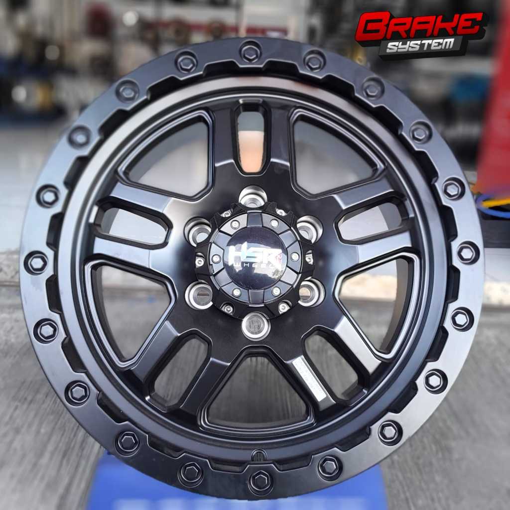 Jual VELG OFFROAD HSR BORUTO R17 PCD 6X139 7 COCOK MOBIL HILUX TRITON