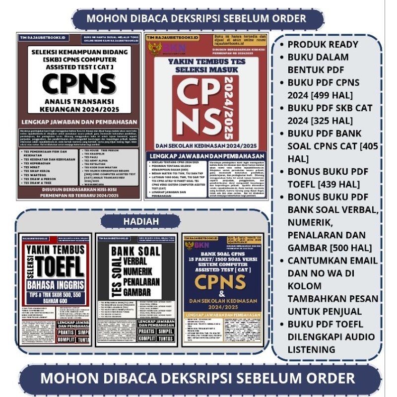 Jual BUKU YAKIN TEMBUS ASN CPNS SKD SKB CAT ANALIS TRANSAKSI KEUANGAN