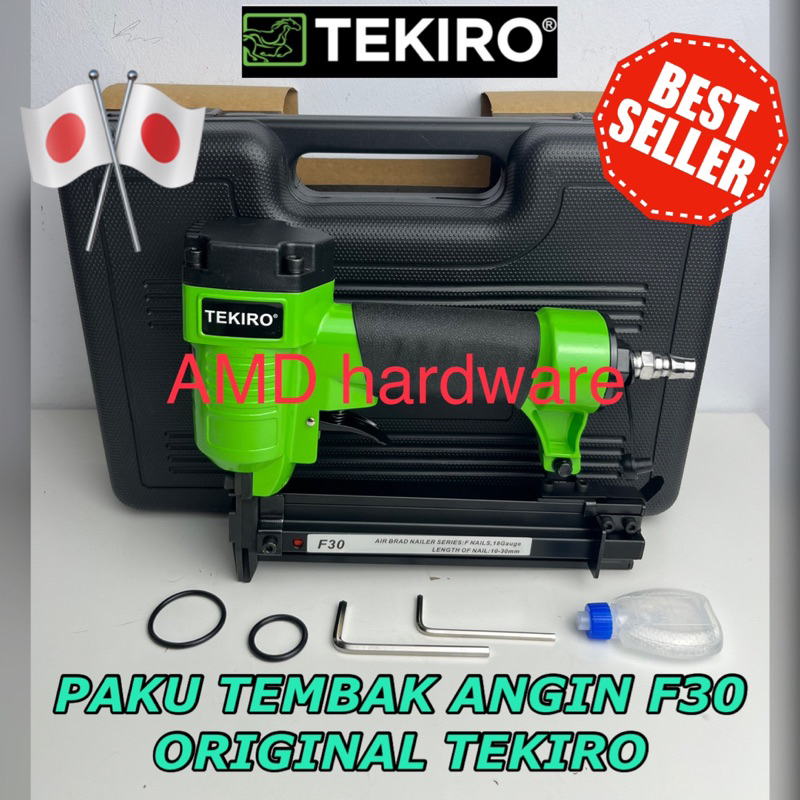 Jual Tekiro Mesin Paku Tembak Air Nailer F Staples Angin J J