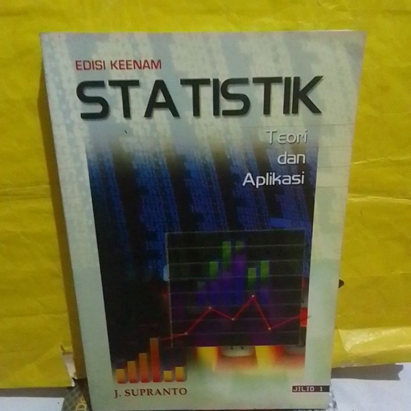 Jual STATISTIK Teori Dan Aplikasi Edisi Keenam Jilid 1 Shopee Indonesia