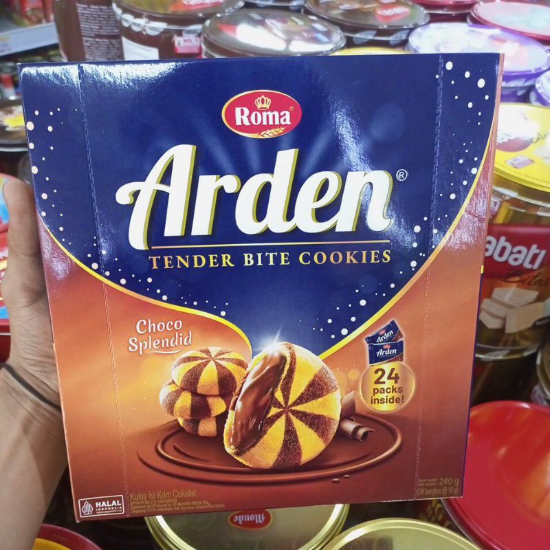 Jual Roma Arden Choco Splendid Isi 24 Pcs 240g Shopee Indonesia