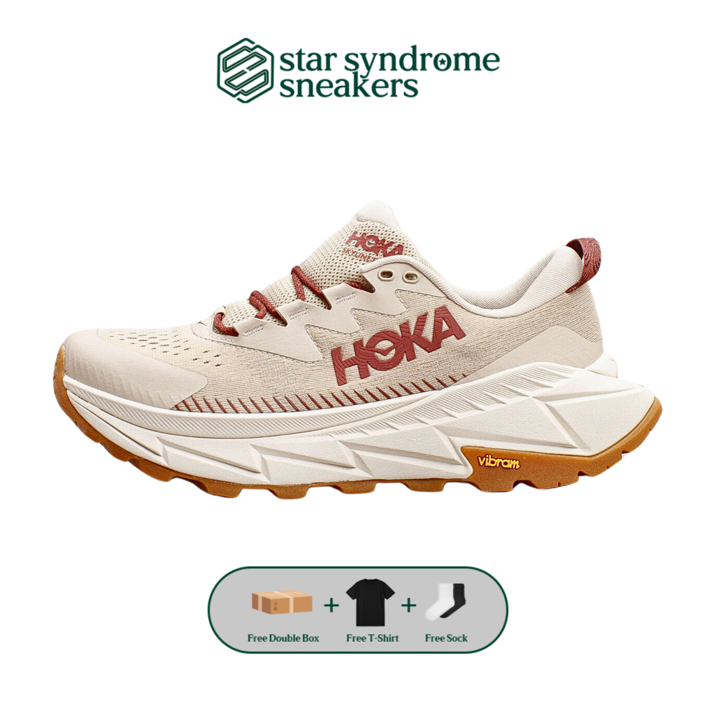 Jual Hoka One One Skyline Float X Shifting Sand Eggnog Vibram Shopee