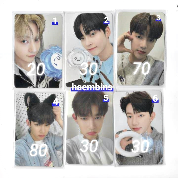 Jual Zhang Hao Sung Hanbin Seok Matthew Zerobaseone Zb Pc Photocard