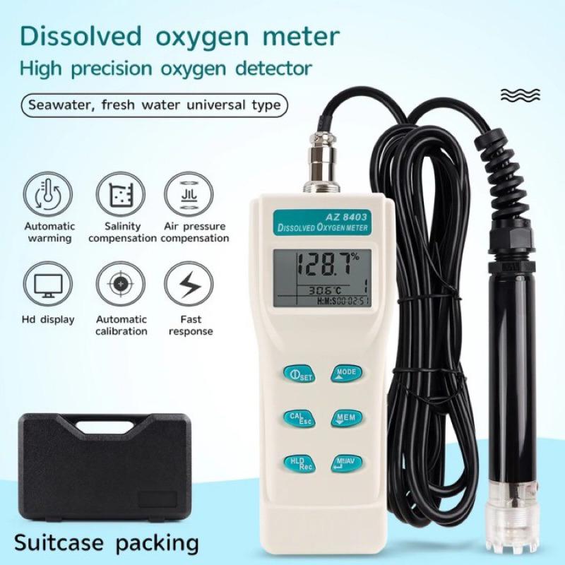 Jual Dissolved Oxygen Meter Az Az Instrument Do Meter Az