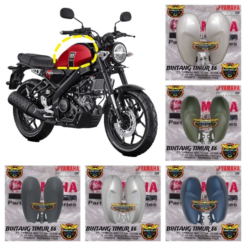 Jual COVER SIDE TANGKI KONDOM TANGKI XSR 155 MTM155 KANAN KIRI ORIGINAL