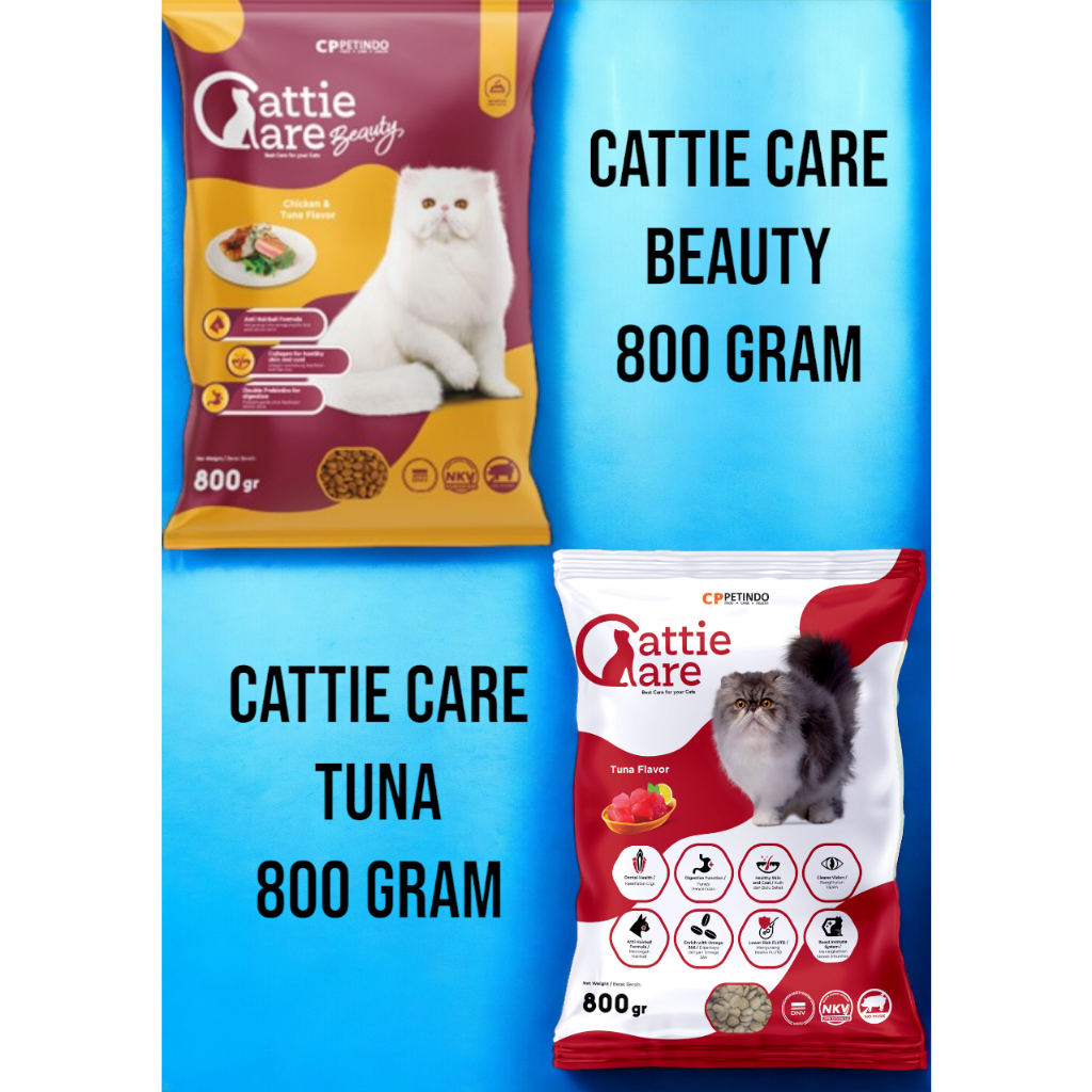 Jual Makanan Kucing Catie Cattie Care Tuna Chicken Beauty Sekelas Maxi