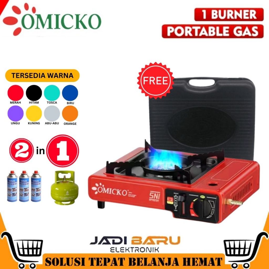 Jual READY COD PAKET OMICKO KOMPOR PORTABLE ULTRA GRILL GASS