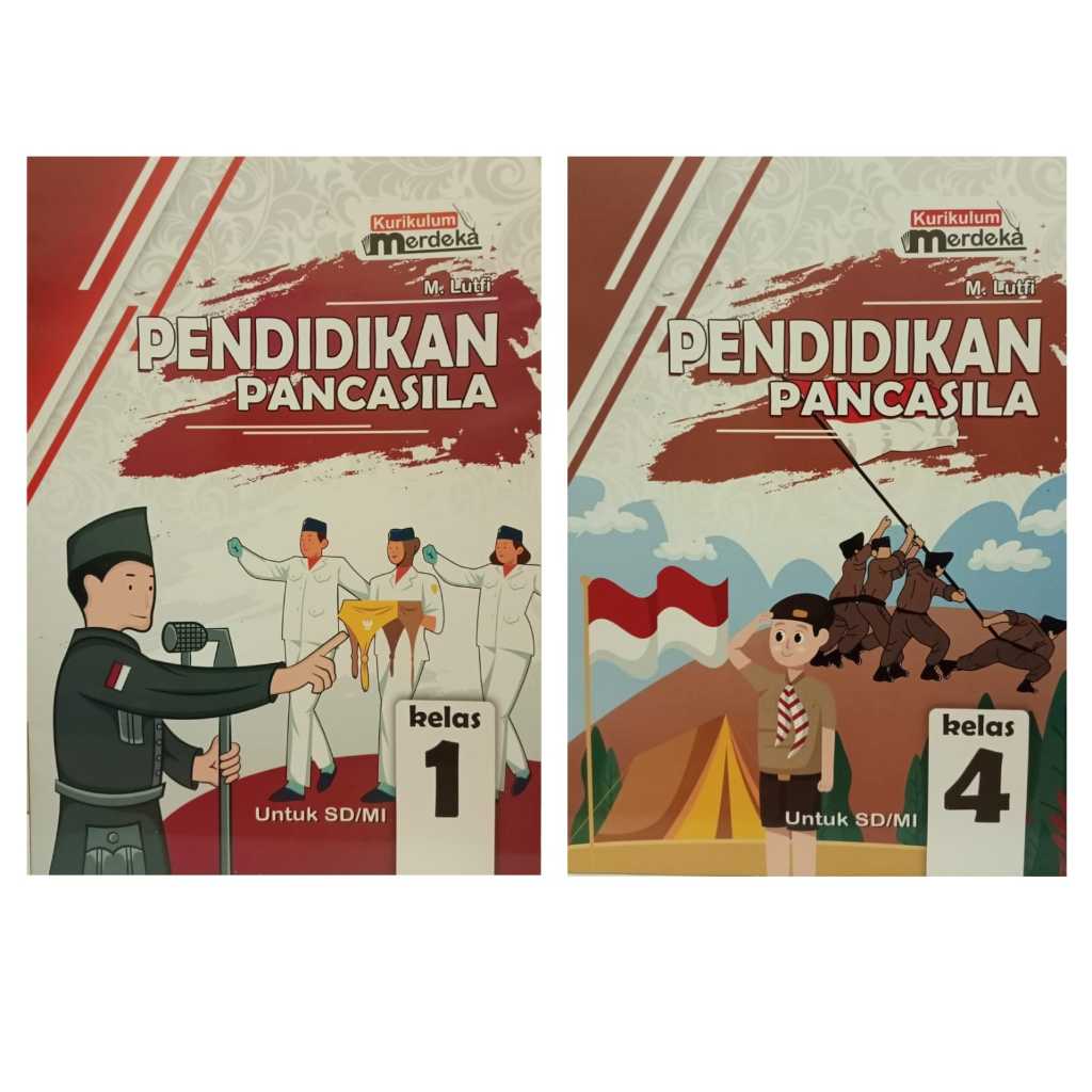 Jual Buku Pendidikan Pancasila SD MI Kelas 1 4 Wahana Karya Shopee