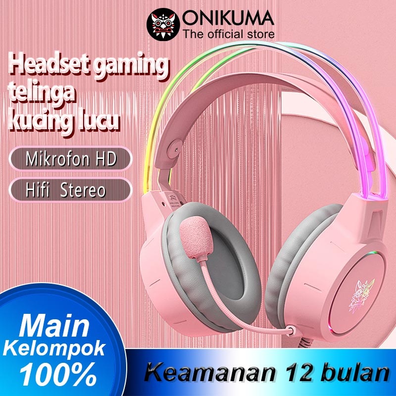 Jual Onikuma X Pro Game Headphone Dengan Mikrofon Dan Headset Gaming