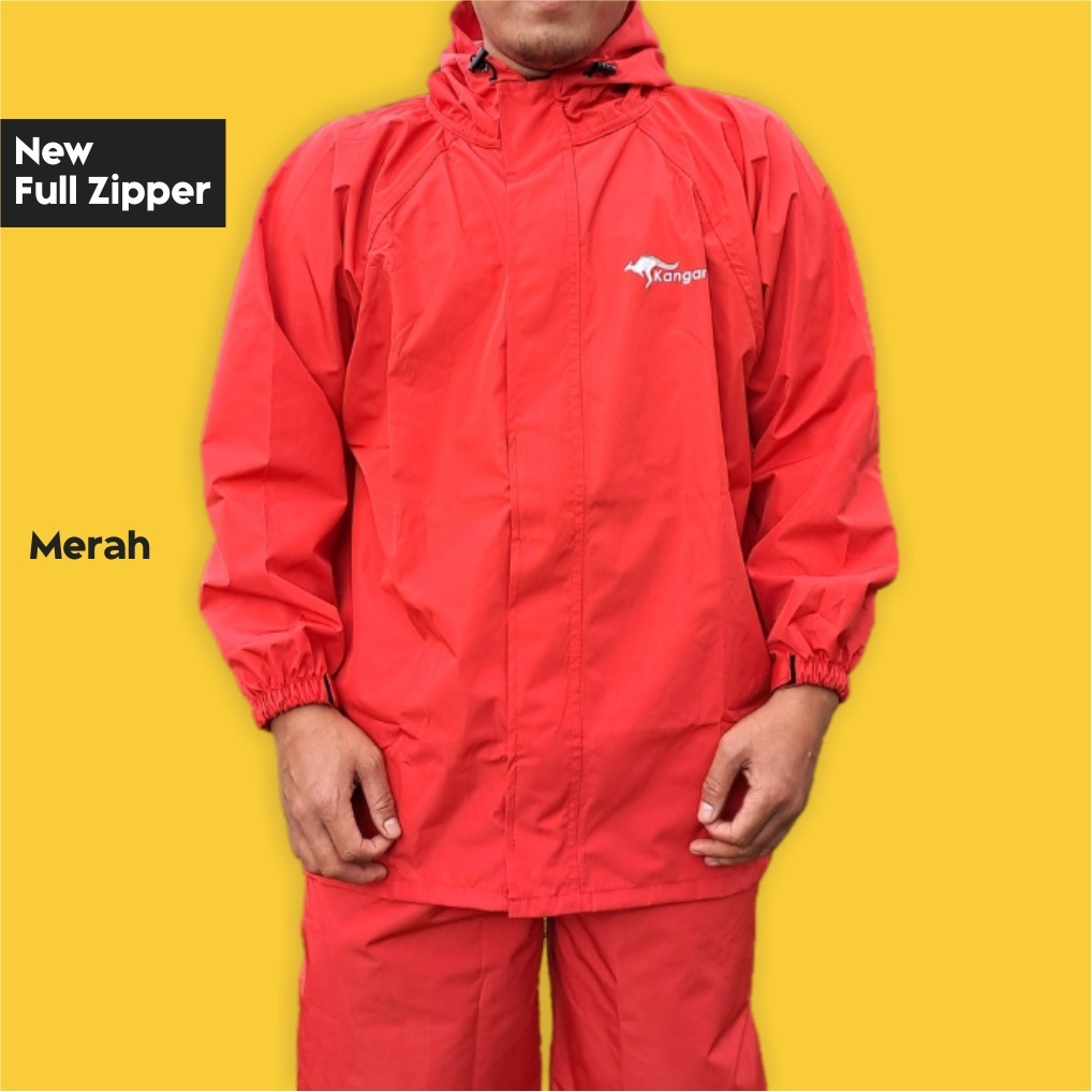 Jual KANGAROO RAINCOAT Setelan Jas Hujan Kangguru Anti Rembes Jas Ujan