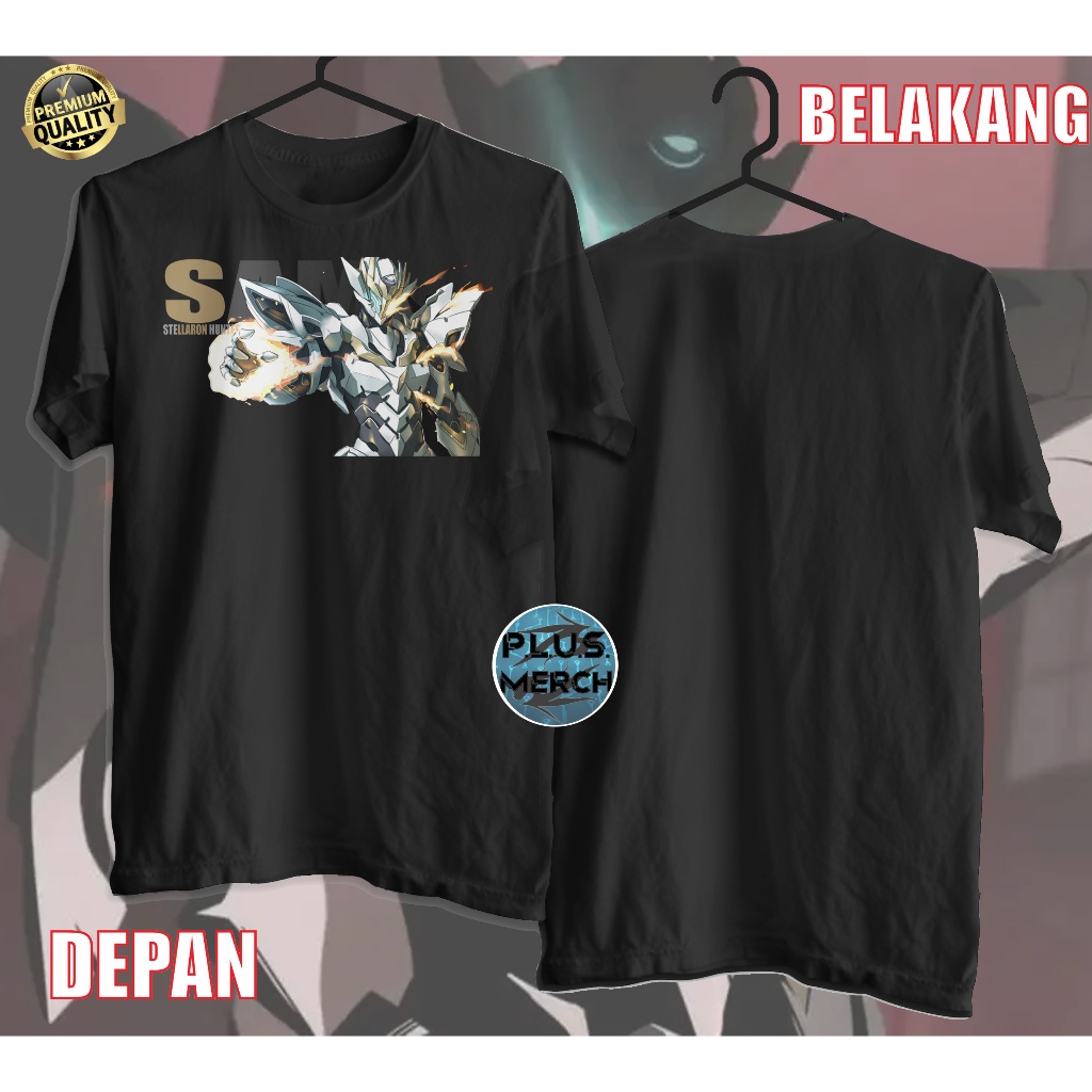 Jual Baju Kaos Tshirt Game Honkai Star Rail SAM HSR Baju Otaku