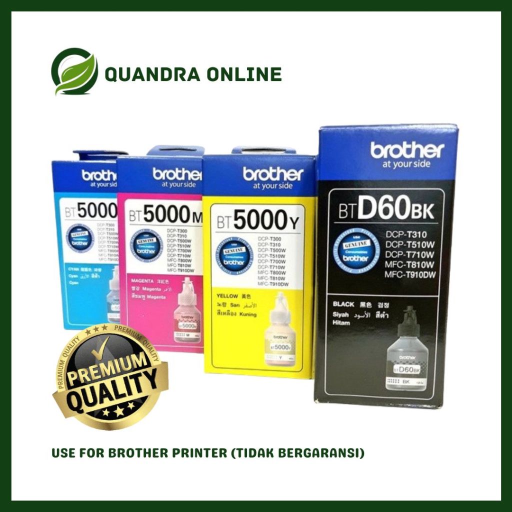 Jual Tinta Brother Btd Bk Bt For Printer Dcp T T W T W