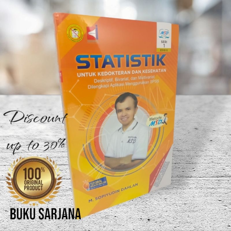 Jual Statistik Untuk Kedokteran Dan Kesehatan Seri Edisi M