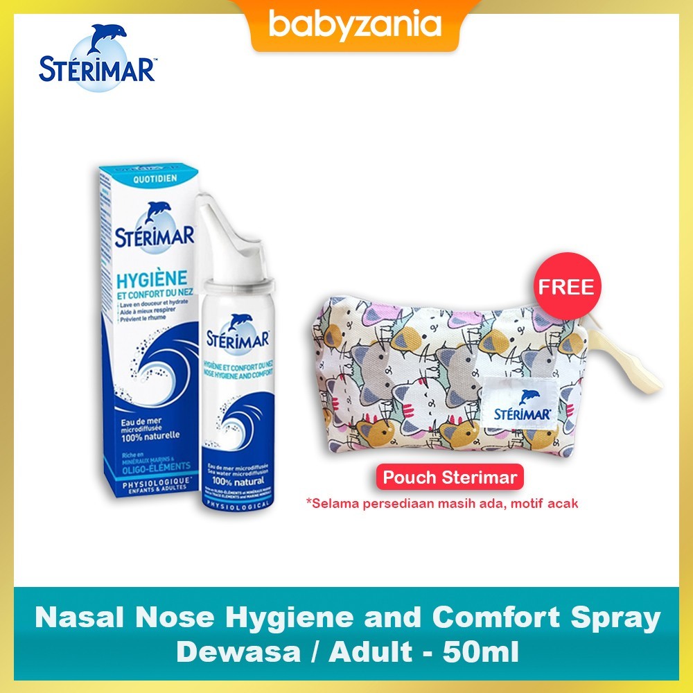 Jual Sterimar Nasal Nose Hygiene And Comfort Spray Dewasa Adult 50