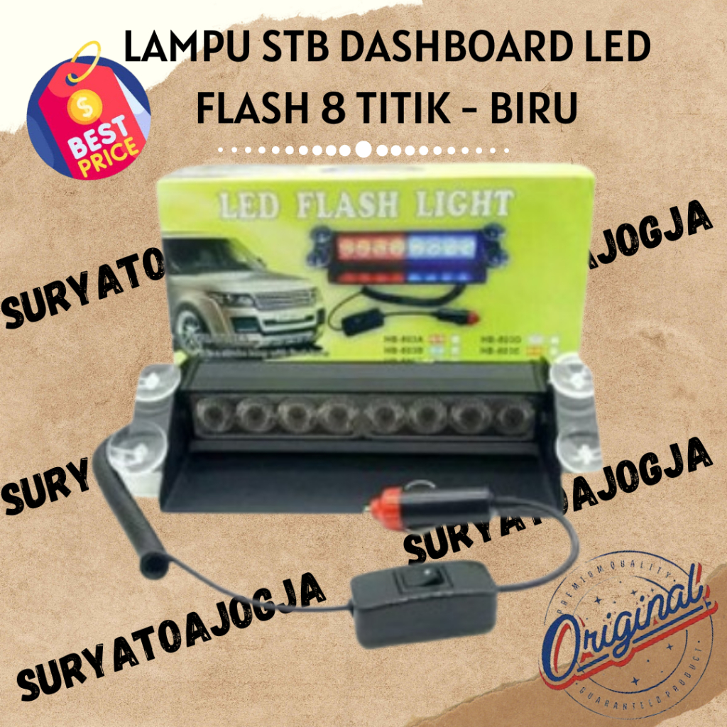 Jual Termurah Lampu Stb Dashboard Led Flash Titik Biru Super Terang