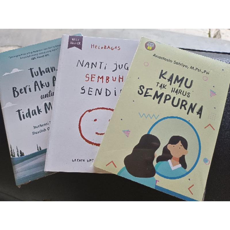 Jual Paket Buku Motivasi Nanti Juga Sembuh Sendiri Kamu Tak Harus