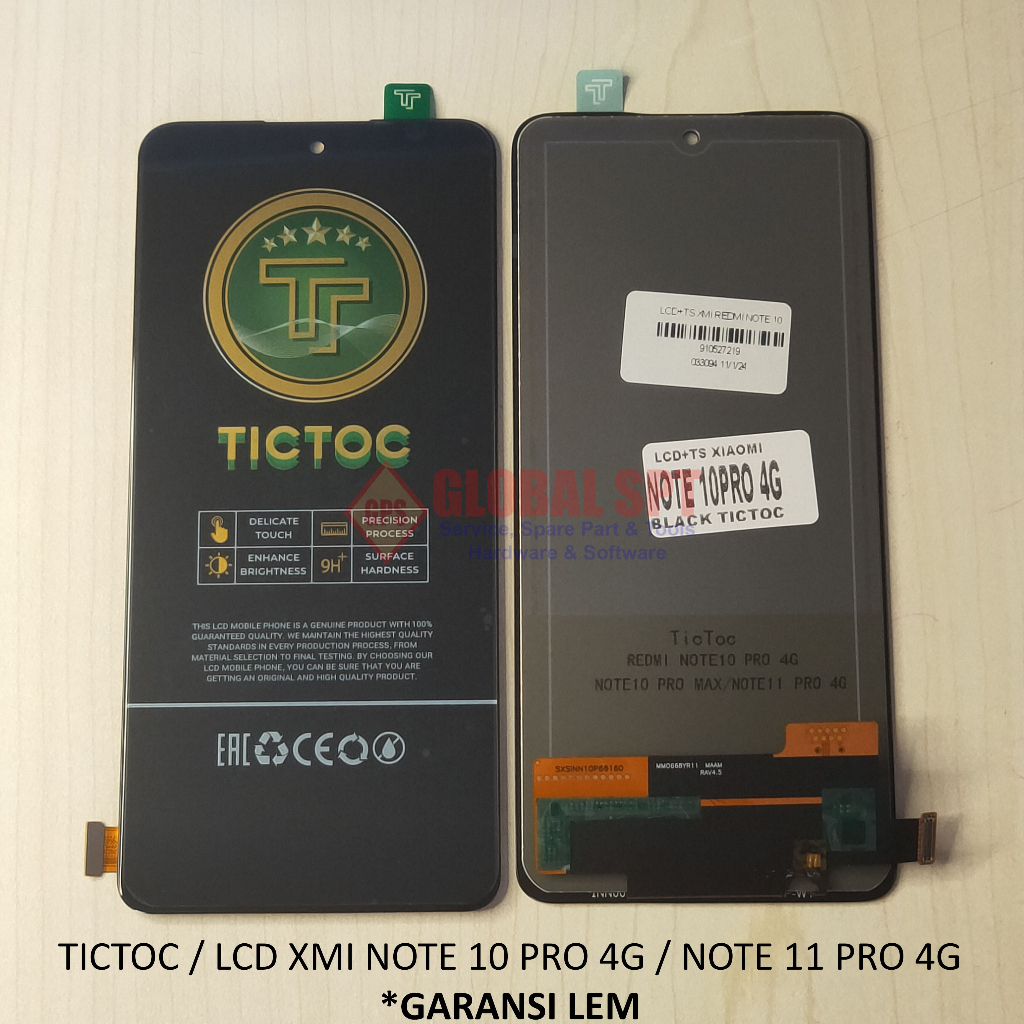 Jual TICTOC LCD TOUCHSCREEN XIAOMI REDMINOTE 10PRO 4G NOTE 10 PRO