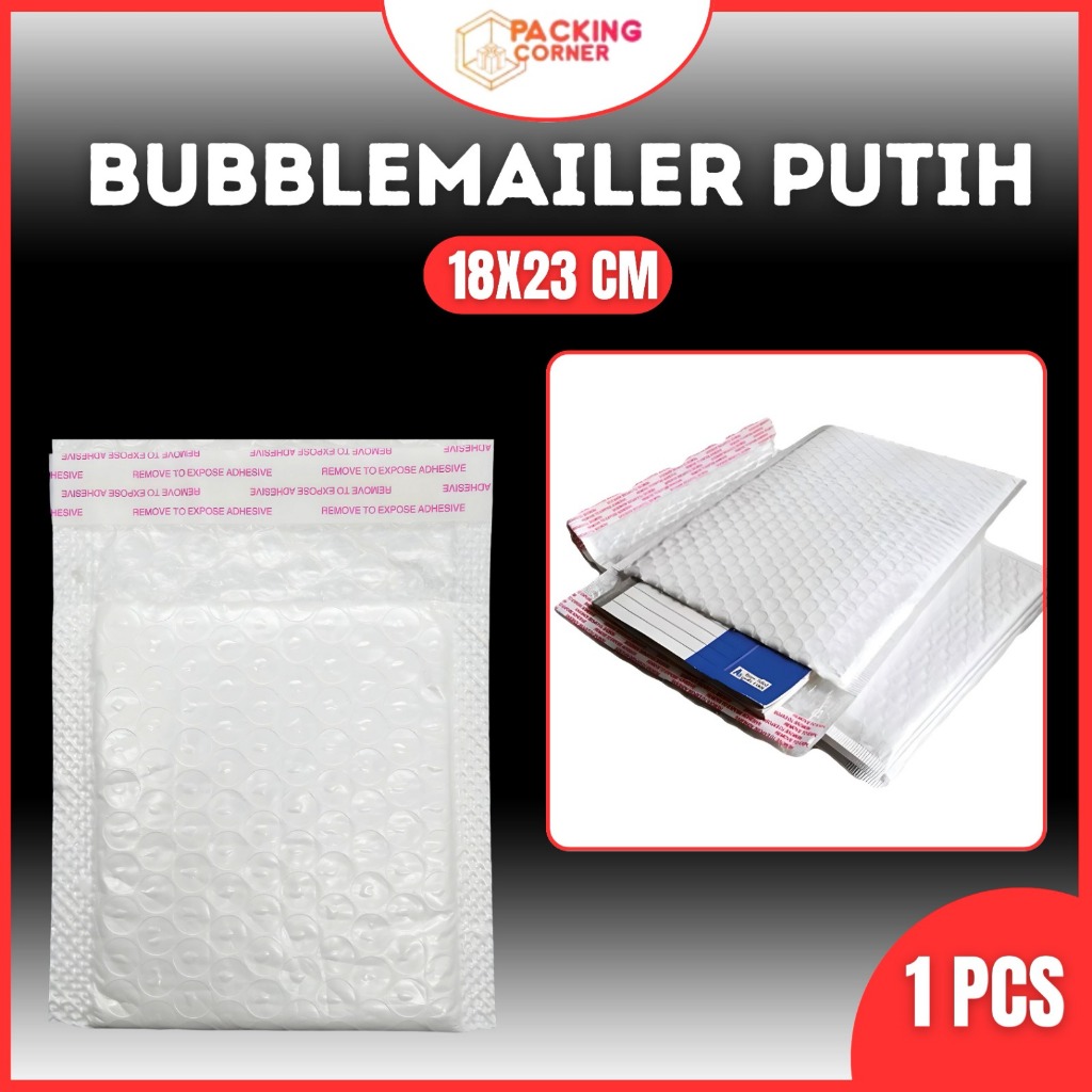 Jual Bubble Mailer X Putih Amplop Bubble Wrap Bubblemailer Packing