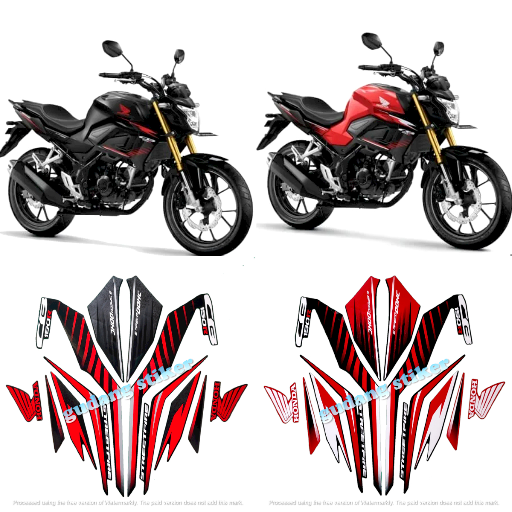 Jual Sticker Striping Lis Les Body Motor Honda Cb R New Standar