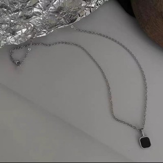 Jual Kalung Titanium Pria Wanita Liontin Kotak Kecil Ant Karat Shopee