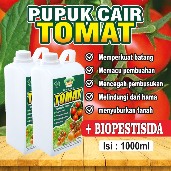 Jual Pupuk Booster Organik Pelebat Tomat Ml Pemacu Bunga Dan Buah