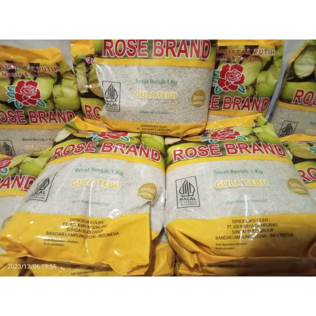 Jual GULA ROSEBRAND 8 KG 8 X 1KG Shopee Indonesia