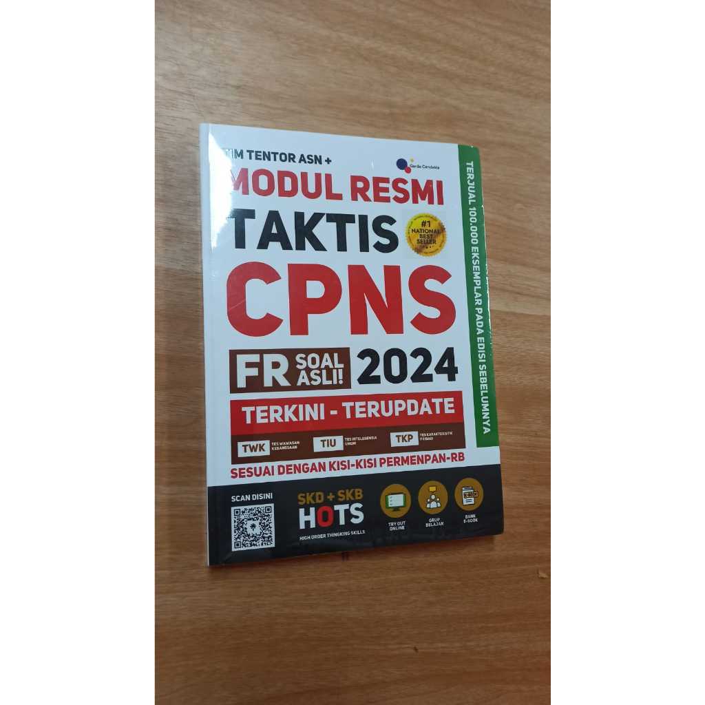 Jual Gramedia Modul Resmi Taktis CPNS 2024 Tim Tentor ASN Shopee