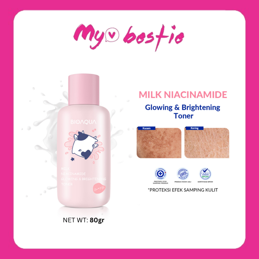 Jual My Bestie Official BIOAQUA Milk Niacinamide Glowing Brightening