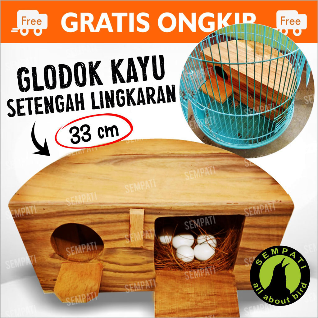 Jual Glodok Glodokan Setengah Lingkaran Tempat Sarang Bertelur Kandang