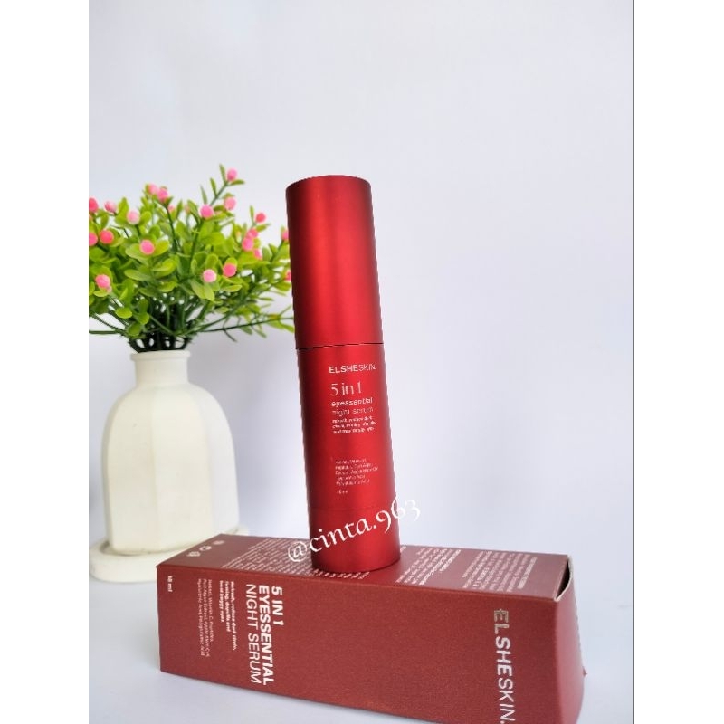 Jual Elsheskin In Eyessential Night Serum Serum Mata Shopee