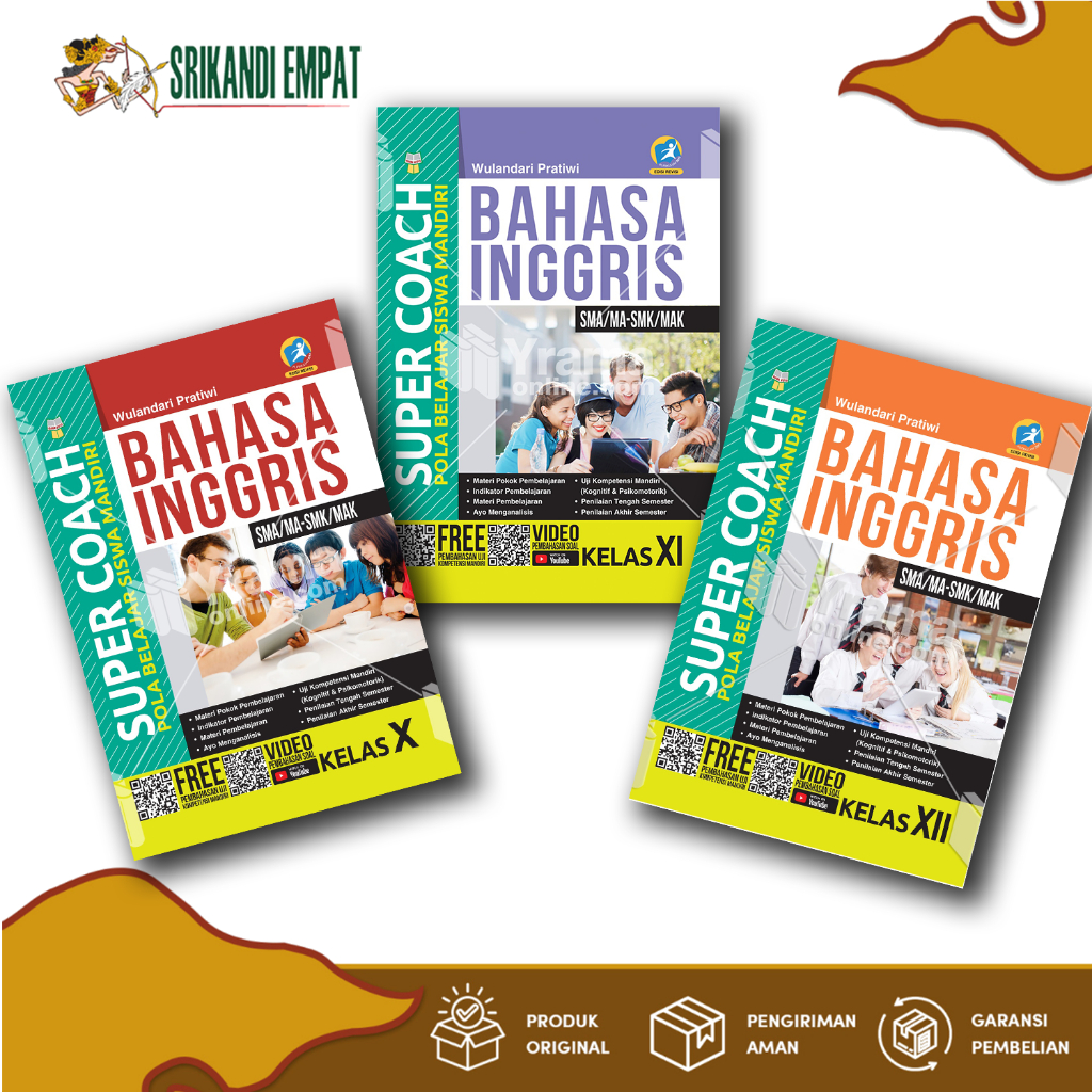 Jual Buku Super Coach Bahasa Inggris SMA MA SMK MAK Kelas X Kelas