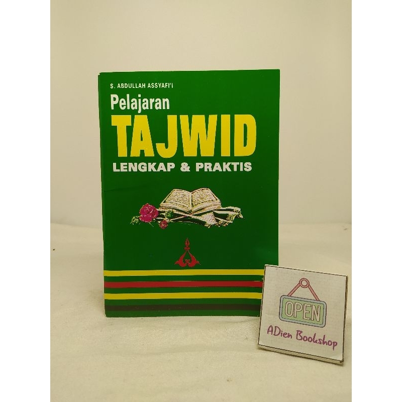 Jual BUKU PELAJARAN TAJWID LENGKAP DAN PRAKTIS HVS S ABDULLAH ASSYAFII