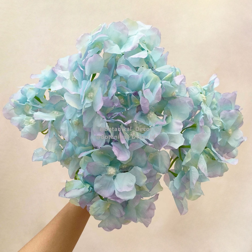 Jual Jumbo Hydrangeas X Bunga Hortensia Palsu Bunga Artifcial