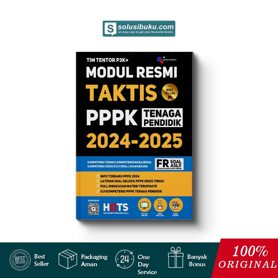 Jual Solusibuku Jakarta Buku Modul Resmi Taktis Pppk Tenaga Pendidik