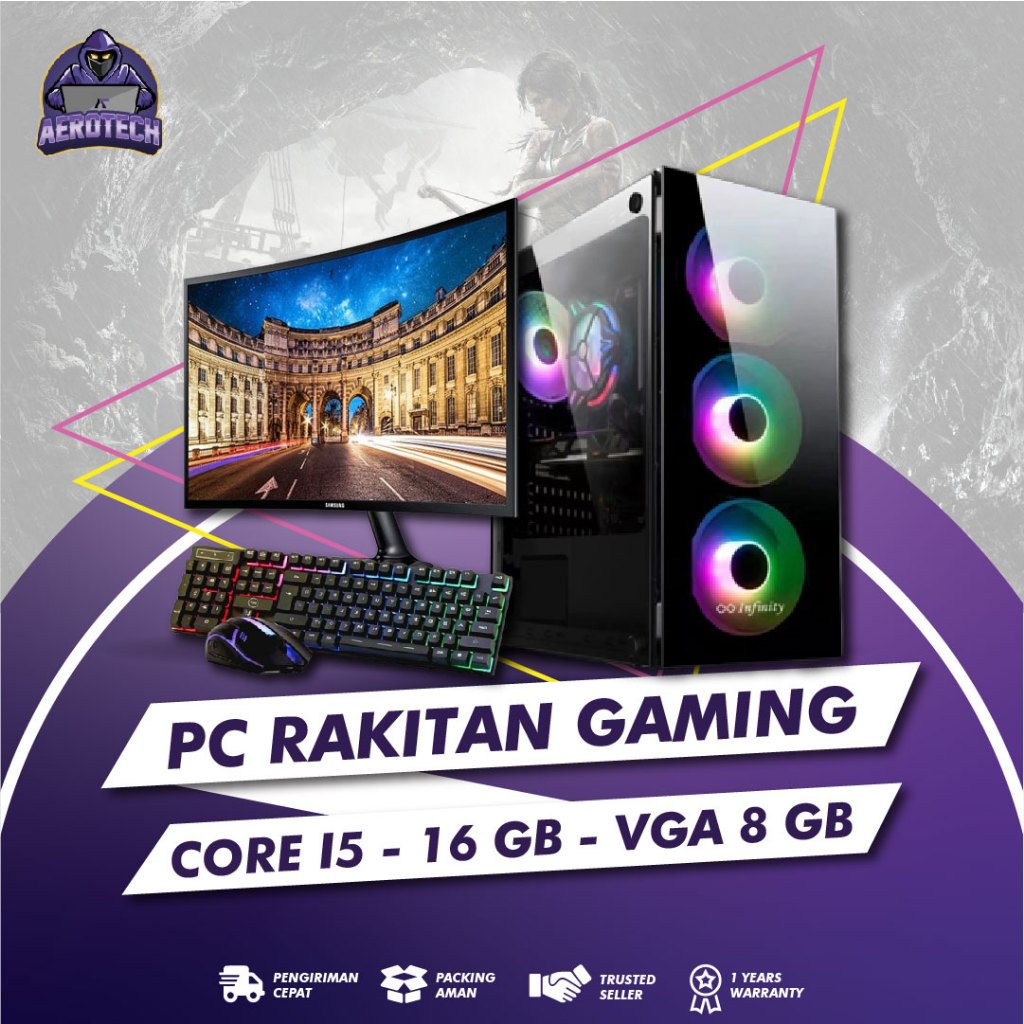 Jual Pc Rakitan Gaming I Gen Ram Ddr Gb Vga Rtx