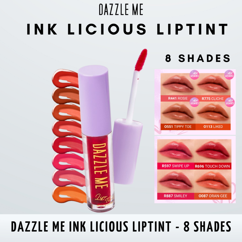 Jual Original Dazzle Me Ink Licious Lip Tint Bpom Dazzleme Liptint