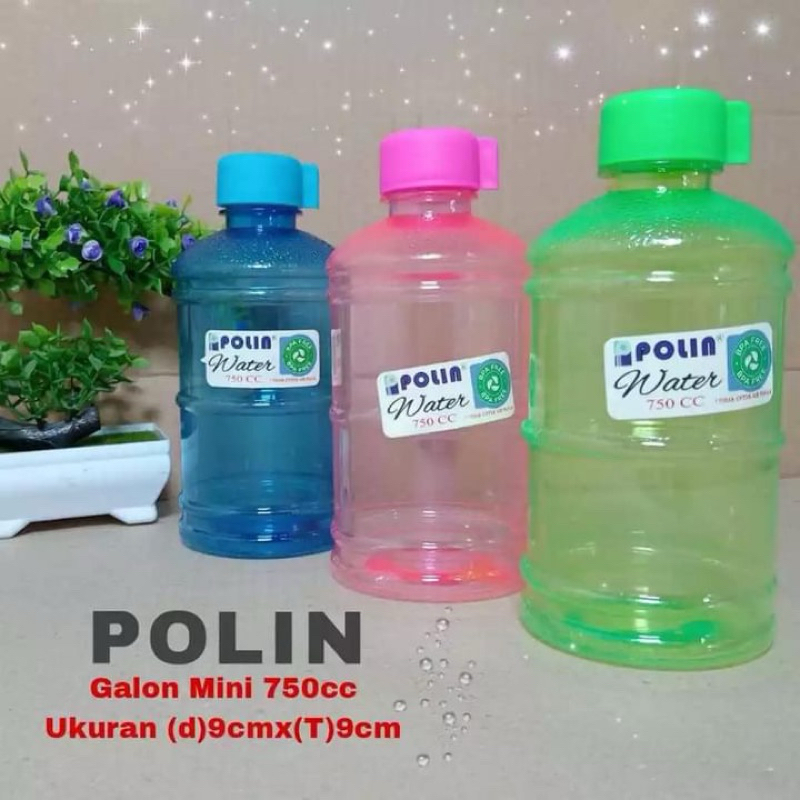 Jual Botol Minum Model Galon Mini Ml Polin Botol Galon Mini