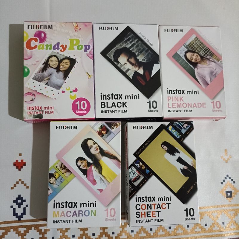 Jual Jasa Cetak Foto Polaroid Frame Motif Instax Asli Fujifilm Shopee