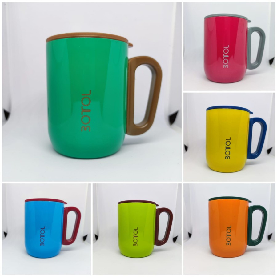 Jual Gelas Polo Mug Gelas Stainless Ml Hot Cold Dubblin Pcs