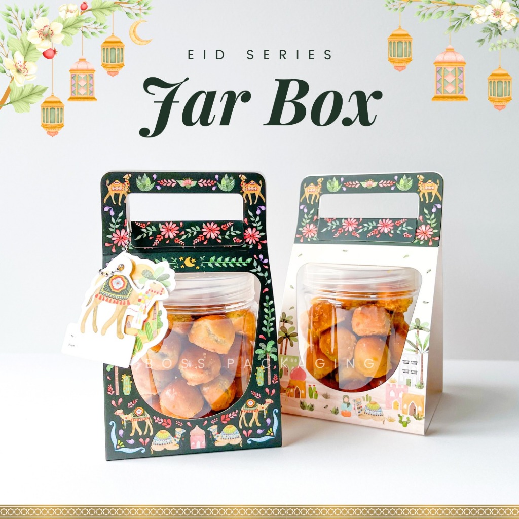 Jual Edisi Lebaran Jar Box Jinjing Lebaran Kotak Toples Ml Box