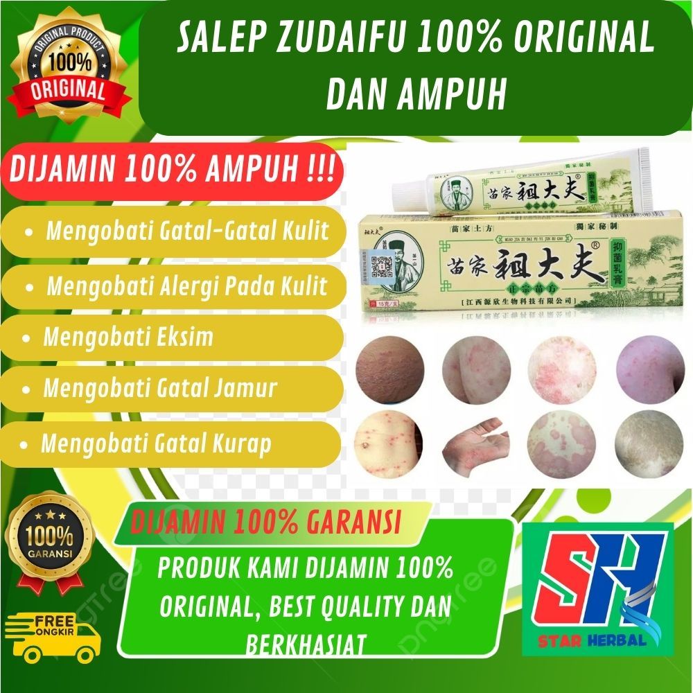 Jual Salep Zudaifu Obat Gatal Gatal Gatal Gatal Pada Kulit Obat