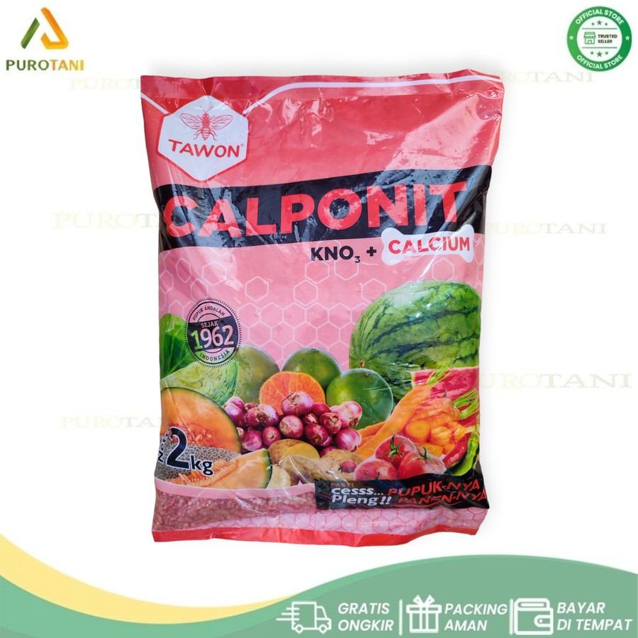 Jual Pupuk Tawon Calponit KNO3 Plus Calcium 2kg Shopee Indonesia